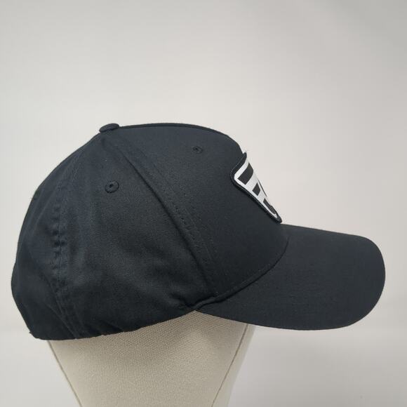 Pro Logo Patch Snapback Hat Black One Size Adjustable Solid Outdoor - Picture 4 of 7